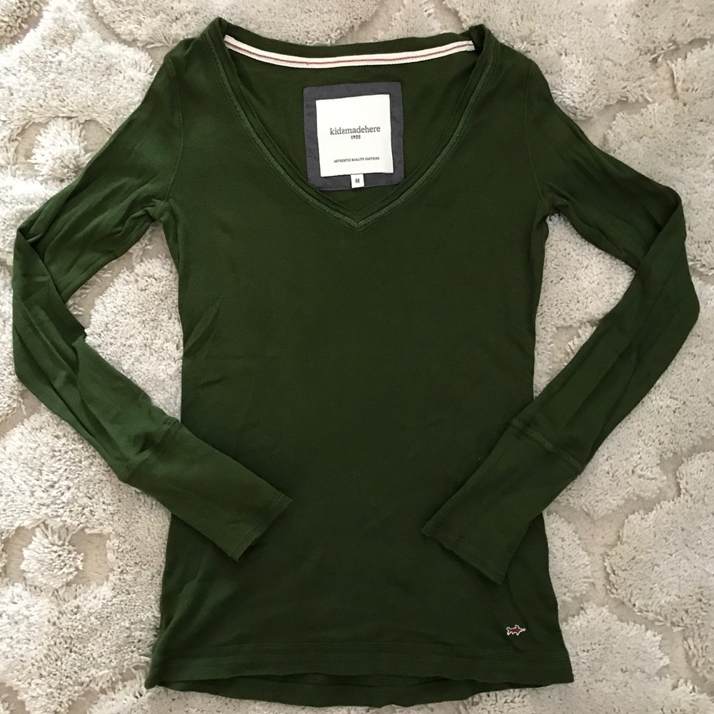 Green Long sleeve Top